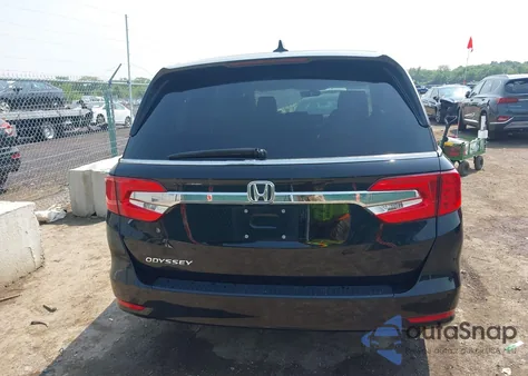 2019 Honda Odyssey Ex-L from USA, damaged, VIN 5FNRL6H77KB065239